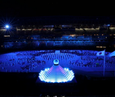 Team India at the Olympic Games on Opening Ceremony Day